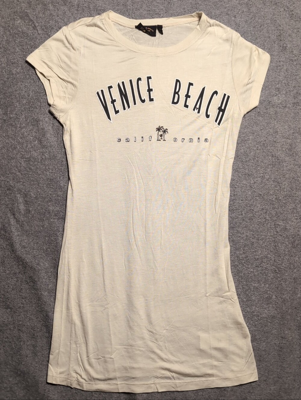 Rare Vintage Christian Audigier "Venice Beach California" slim-fit graphic shirt